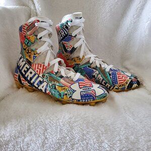 Under Armour Limited Edition UA Highlight MC Mens Football Cleats "America"